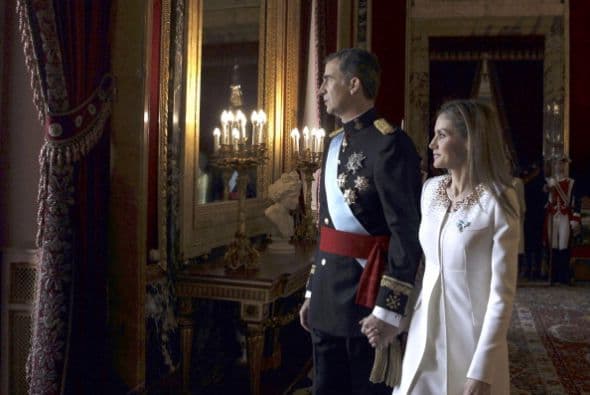 La proclamación de Felipe VI pudo estar llena de protocolos pero también los reyes tiene su lado humano.