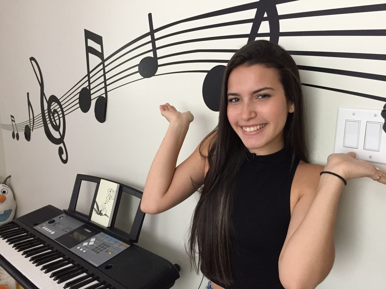 Zhamira fue la primera participante en hacer su audición ante los jueces.