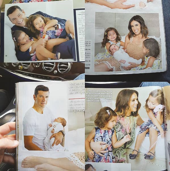 Tras el nacimiento de la quinta integrante, la familia Fuentes Bracamontes ha contado su historia a algunas revistas.