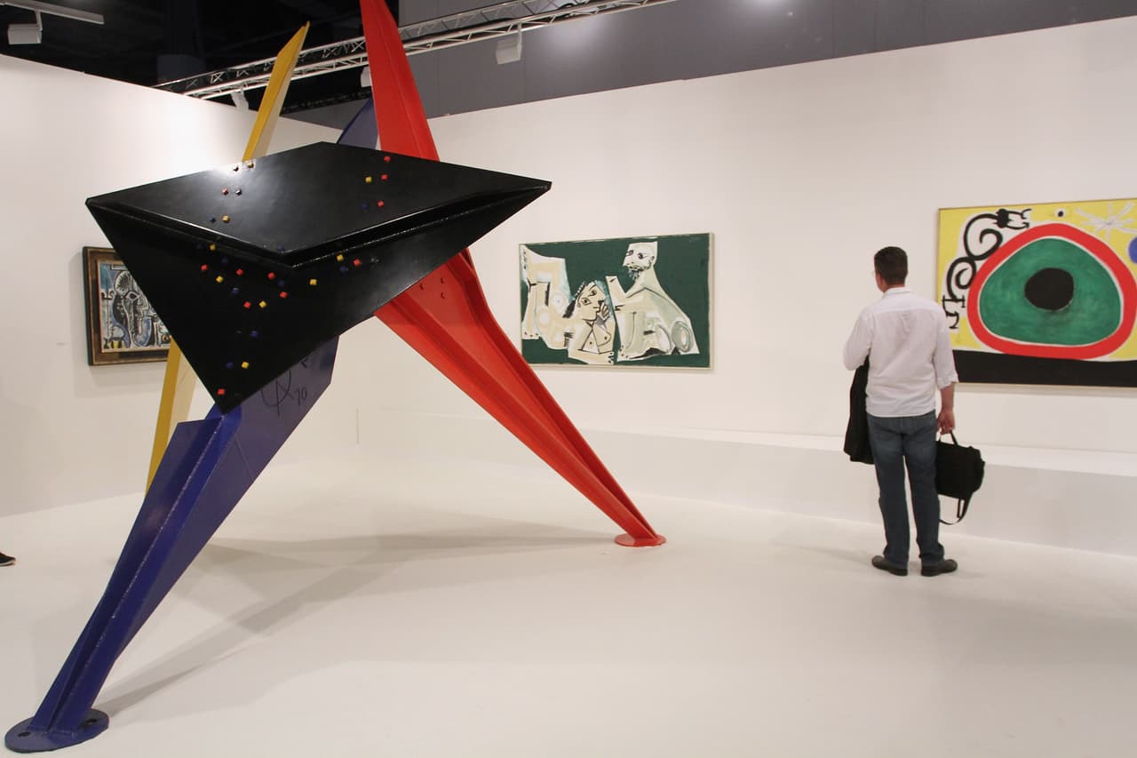 La galería Helly Nahmad es una de las más importantes entre las que acuden cada año a la feria Art Basel Miami.