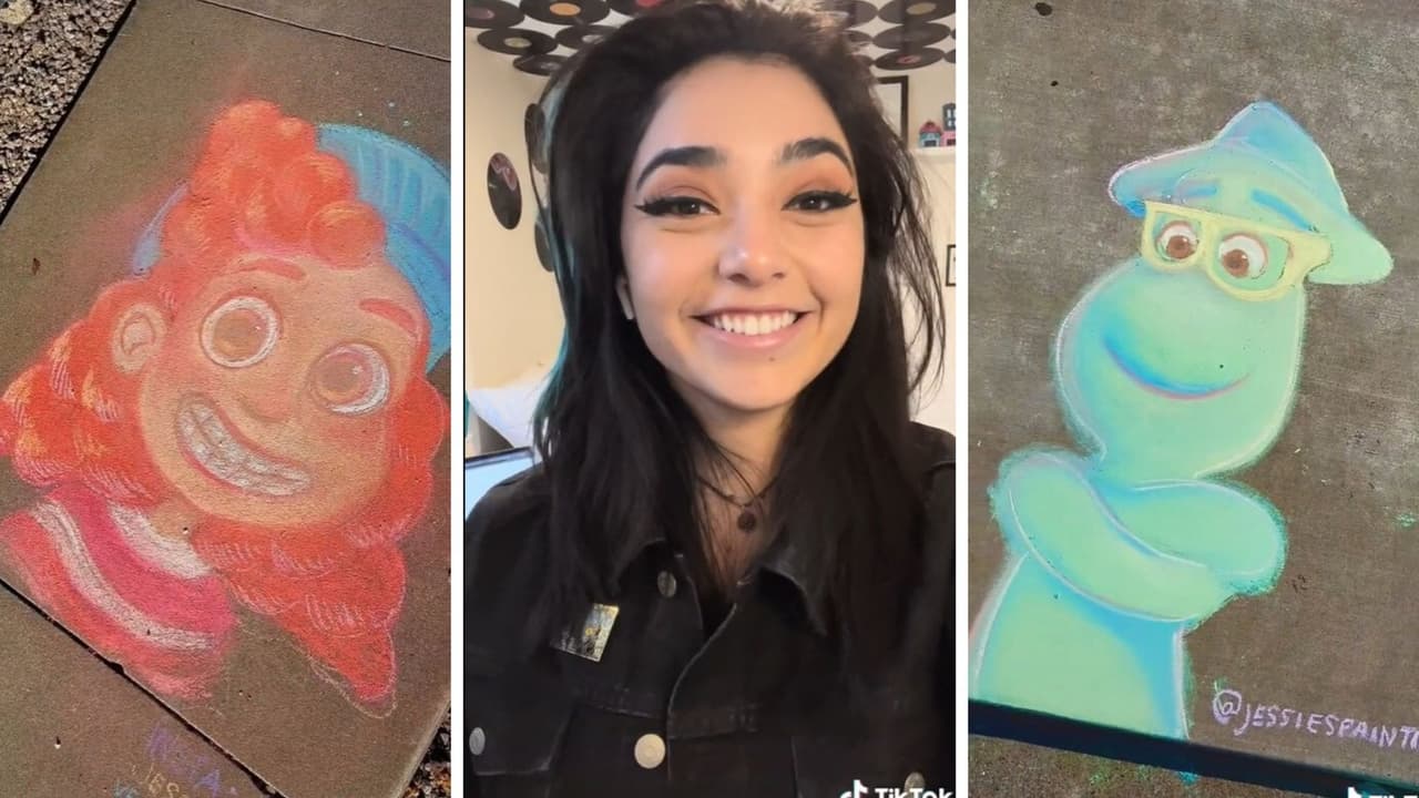 Dibuja afuera de los estudios Pixar para poder trabajar ahí: su historia se viraliza en TikTok