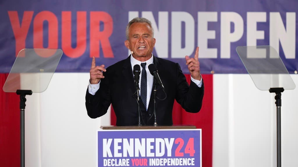 Por qué a la campaña de Trump le preocupa la candidatura independiente de Robert F Kennedy Jr.