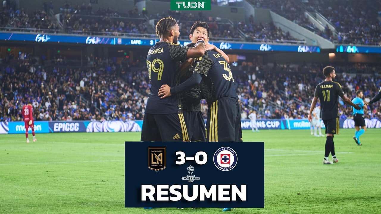 ¡LAFC no tiene piedad y le pasa por encima a Cruz Azul!