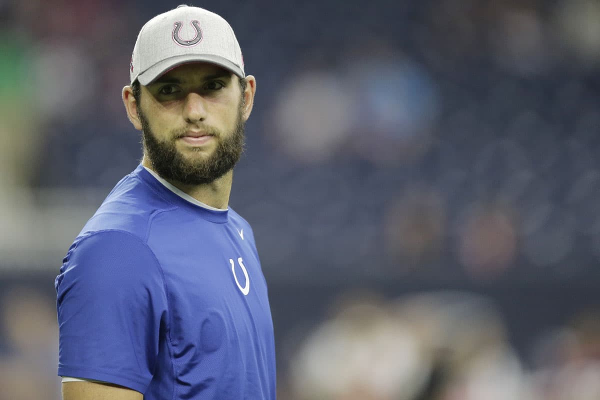 Andrew Luck aseguró sentirse mejor de cara al juego contra los Patriots