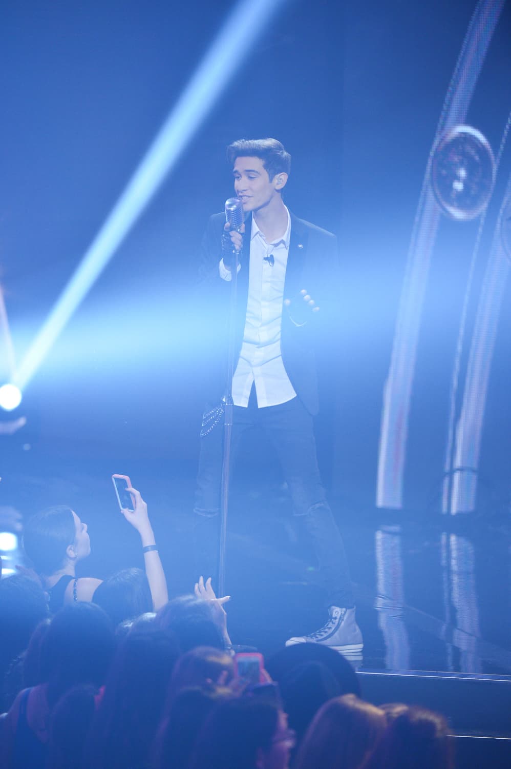 Sebas conquistó el corazón de todos con su talento y entrega en el escenario. Así recordamos sus primeras veces La Banda.