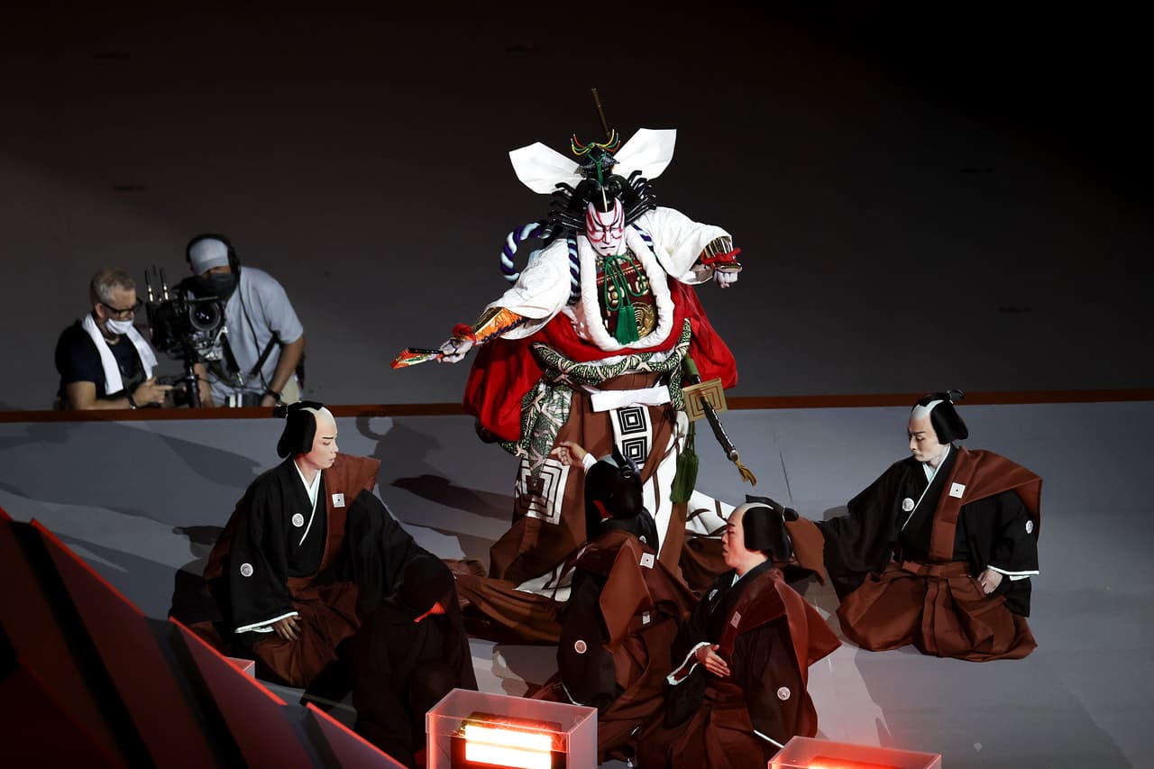 A pesar de las restricciones el espectáculo fue colorido y alegre, mostró diferentes expresiones de la cultura japonesa.