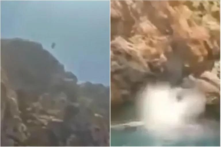 Exfutbolista murió tras saltar a un acantilado mientras su familia observaba 