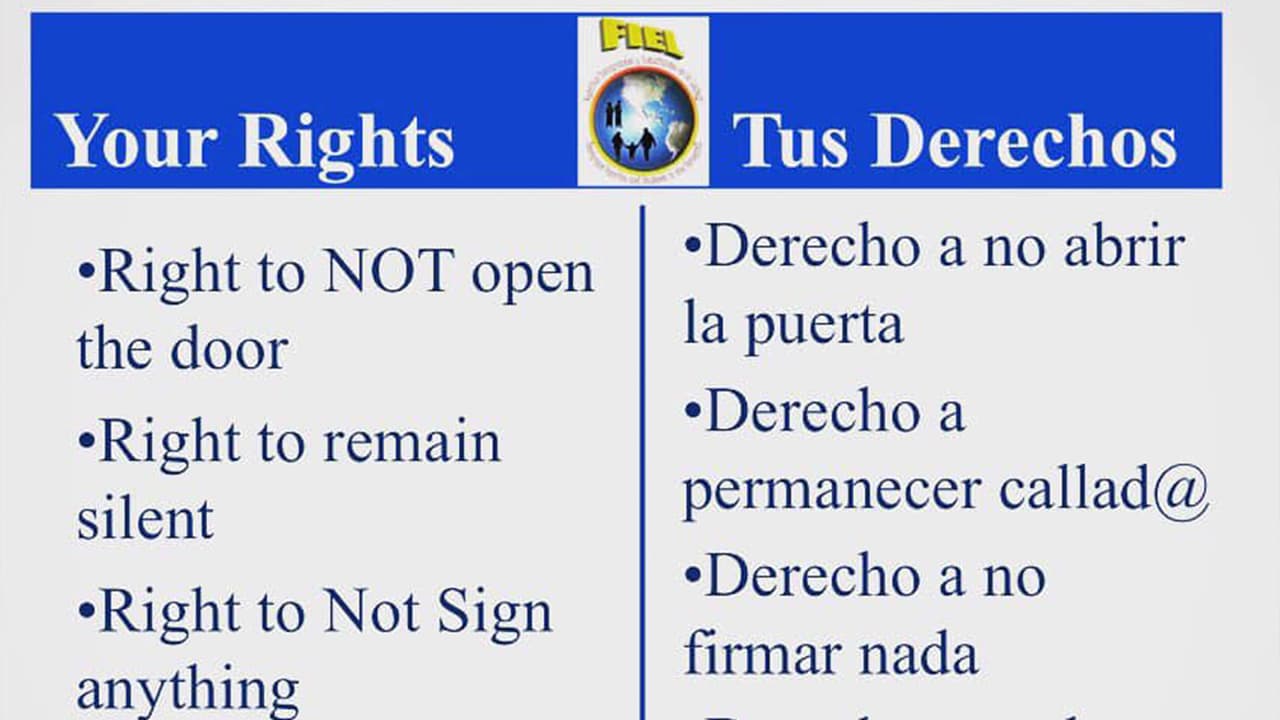 “Estamos cautelosos, seguimos hablando con la comunidad sobre la importancia de que conozcan sus derechos, contamos con información que necesitan conocer y tener presente”, señaló Espinosa.