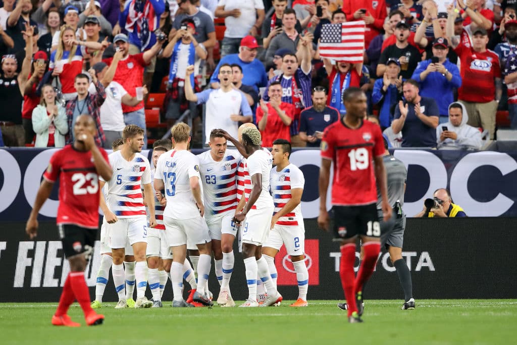 Con la victoria por 6-0 Estados Unidos ya está en Cuartos de Final de la Copa Oro y el próximo miércoles definirá el primer lugar del Grupo D contra Panamá, ambos suman seis puntos.
