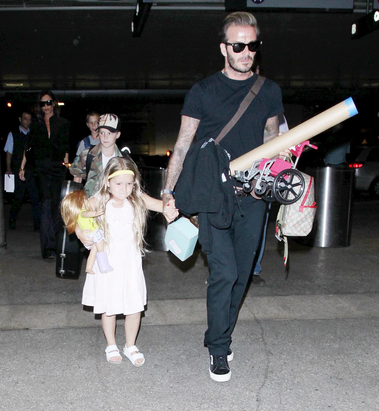 David Beckham es el papá más consentidor y siempre pasa tiempo con su pequeña hija Harper, quien sin duda es una pequeñita dueña de su amor.