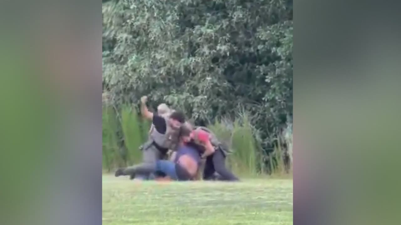 Agentes de ICE dan puños y rodillazos a hispano durante arresto en Suffolk, Virginia: "Es inhumano"