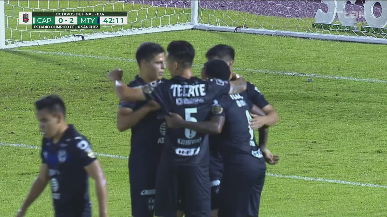 ¡Cabezazo letal! ‘Ponchito’ González consigue el 0-2 de Rayados