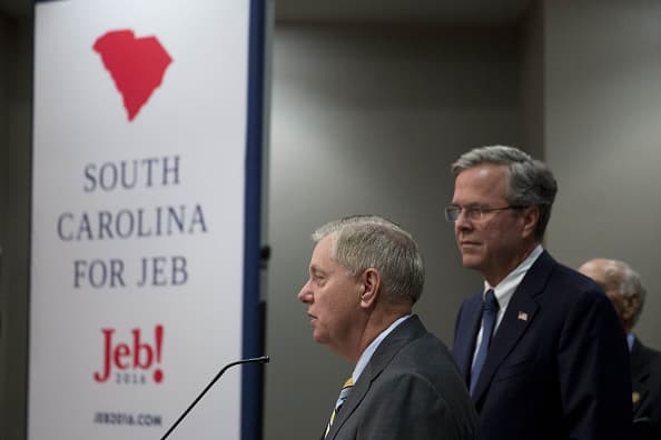 Jeb Bush y Lindsey Graham: ¿un frente anti-Trump?