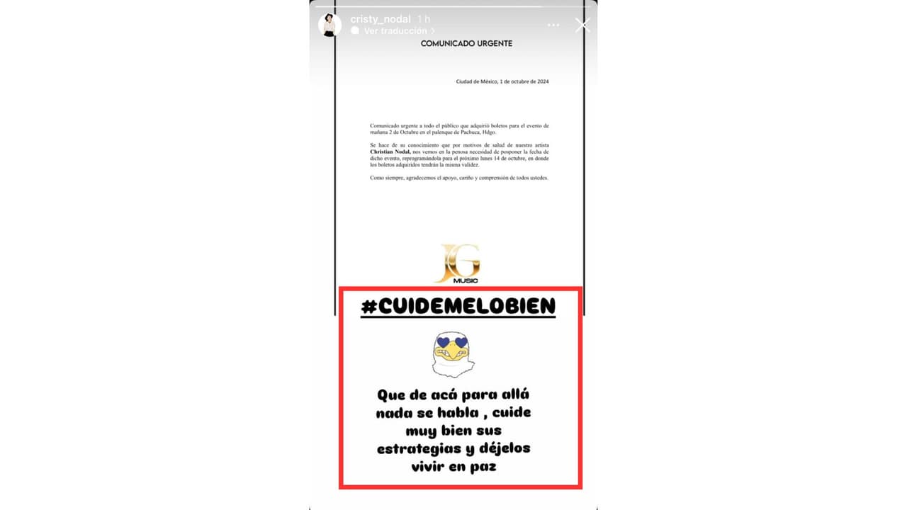 Mamá de Nodal envía fuerte mensaje tras hospitalización de su hijo.