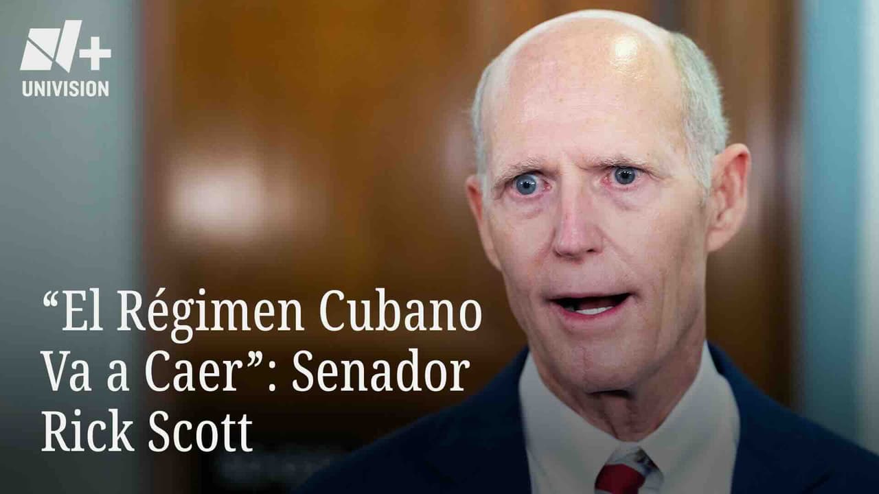 "El Régimen Cubano Va a Caer": Senador Rick Scott