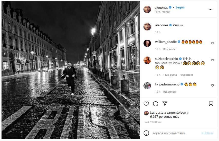 Si bien, hasta el momento Geraldine y Alejandro no han publicado alguna instantánea en la que ambos aparezcan, las imágenes de los lugares que han visitado delatan que están juntos.
<br>