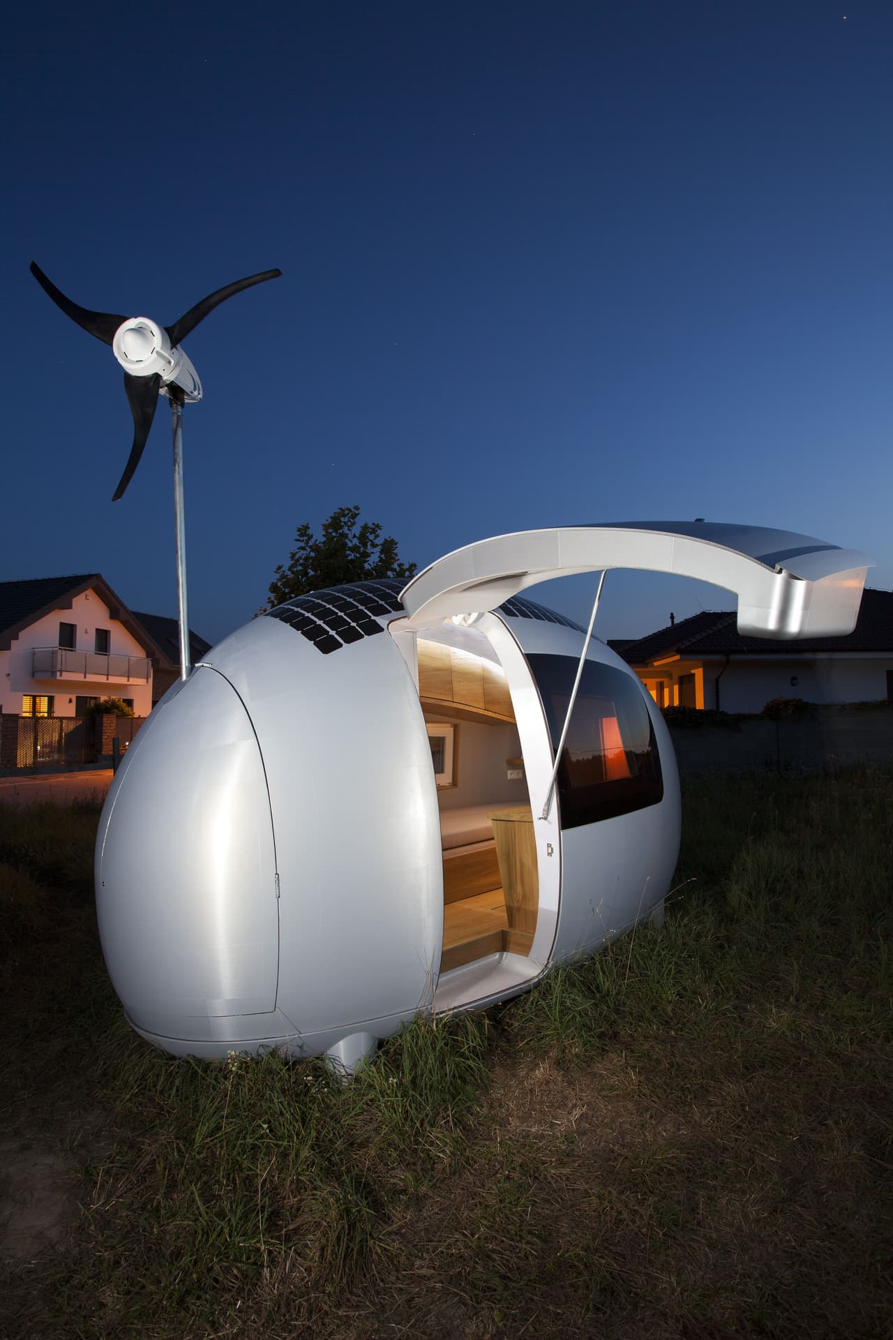 La 'Eco Capsula' tiene un sistema muy especial dentro de sí.