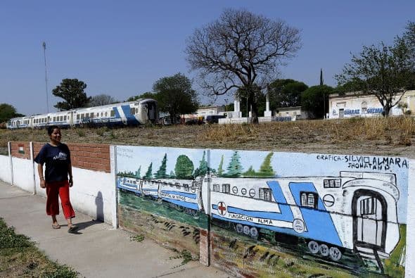 Sin embargo, ése no fue impedimento para que el tren llegara a su destino y brindara sus servicios altruistas.