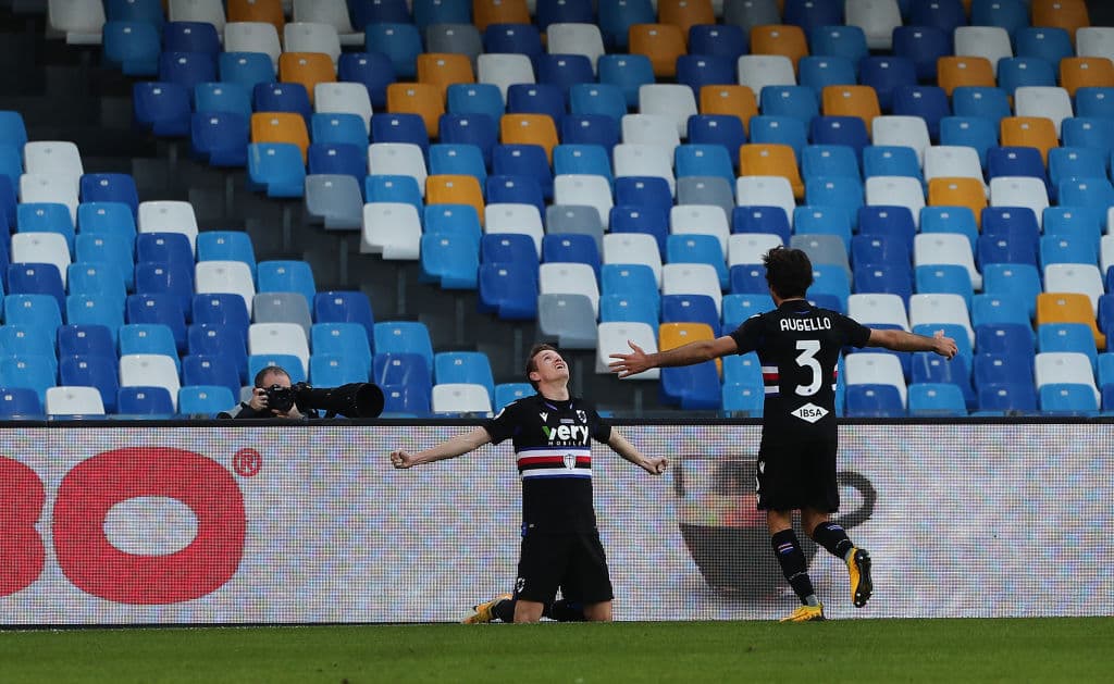 Napoli derrota al Sampdoria 2-1 con una excelente actuación del mexicano 'Chucky' Lozano. Jankto abrió el marcador a favor de la Samp al minuto 22, pero fue hasta la segunda mitad donde los de Gatusso anotaron dos goles para imponerse y llevarse la victoria en la Serie A.