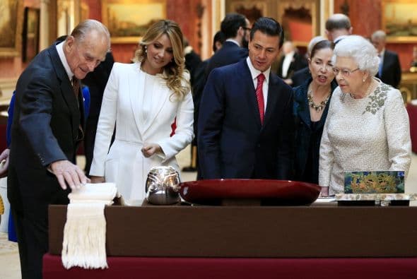 La expareja cumplió con compromisos en Inglaterra durante tres días.