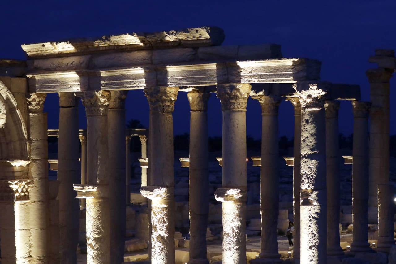 Palmira fue elegida como Patrimonio de la Humanidad en 1980.