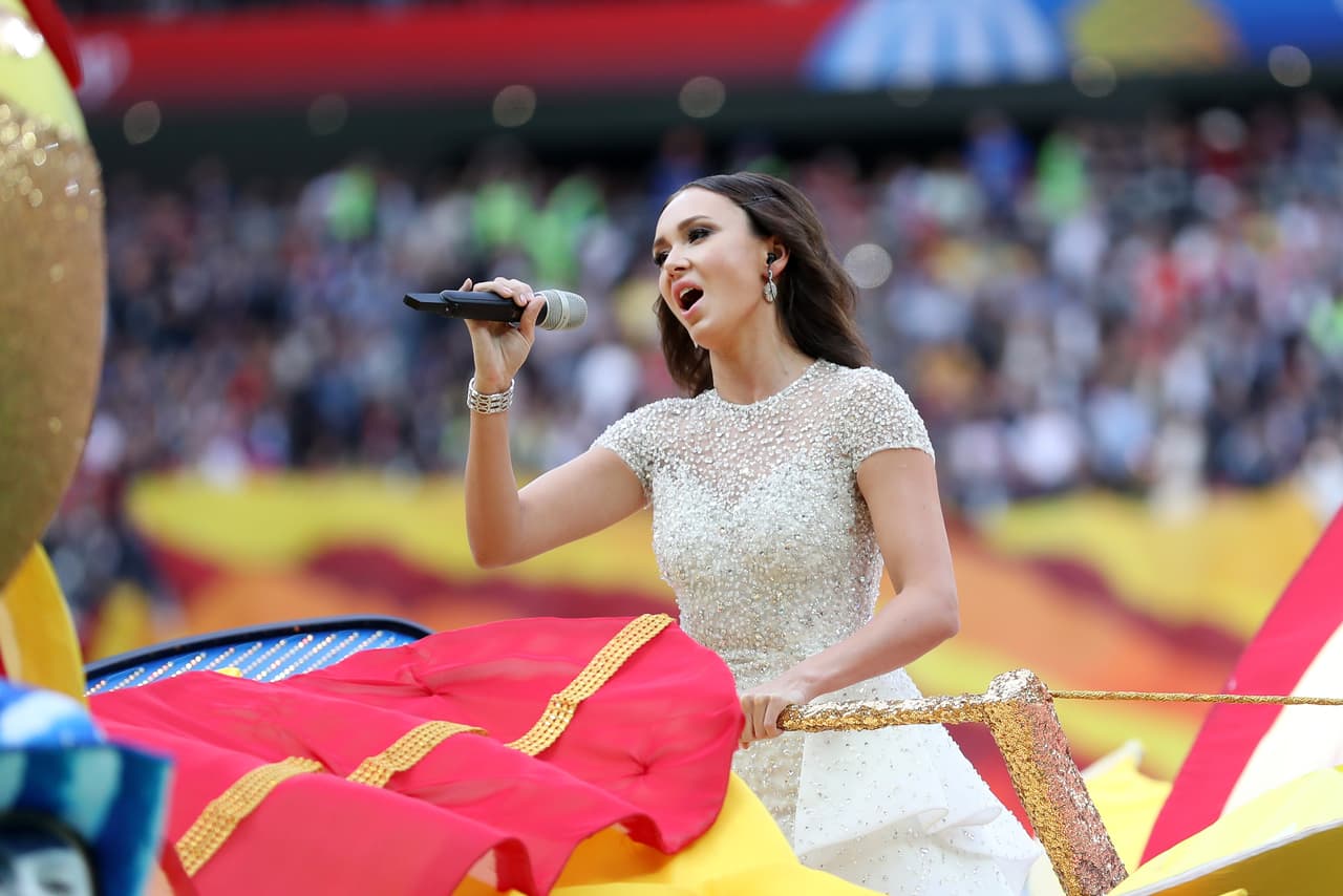 <b>Aida Garifullina</b>: hizo parte del show de la inauguración del Mundial 2018 junto a Robbie Williams.
<br>
