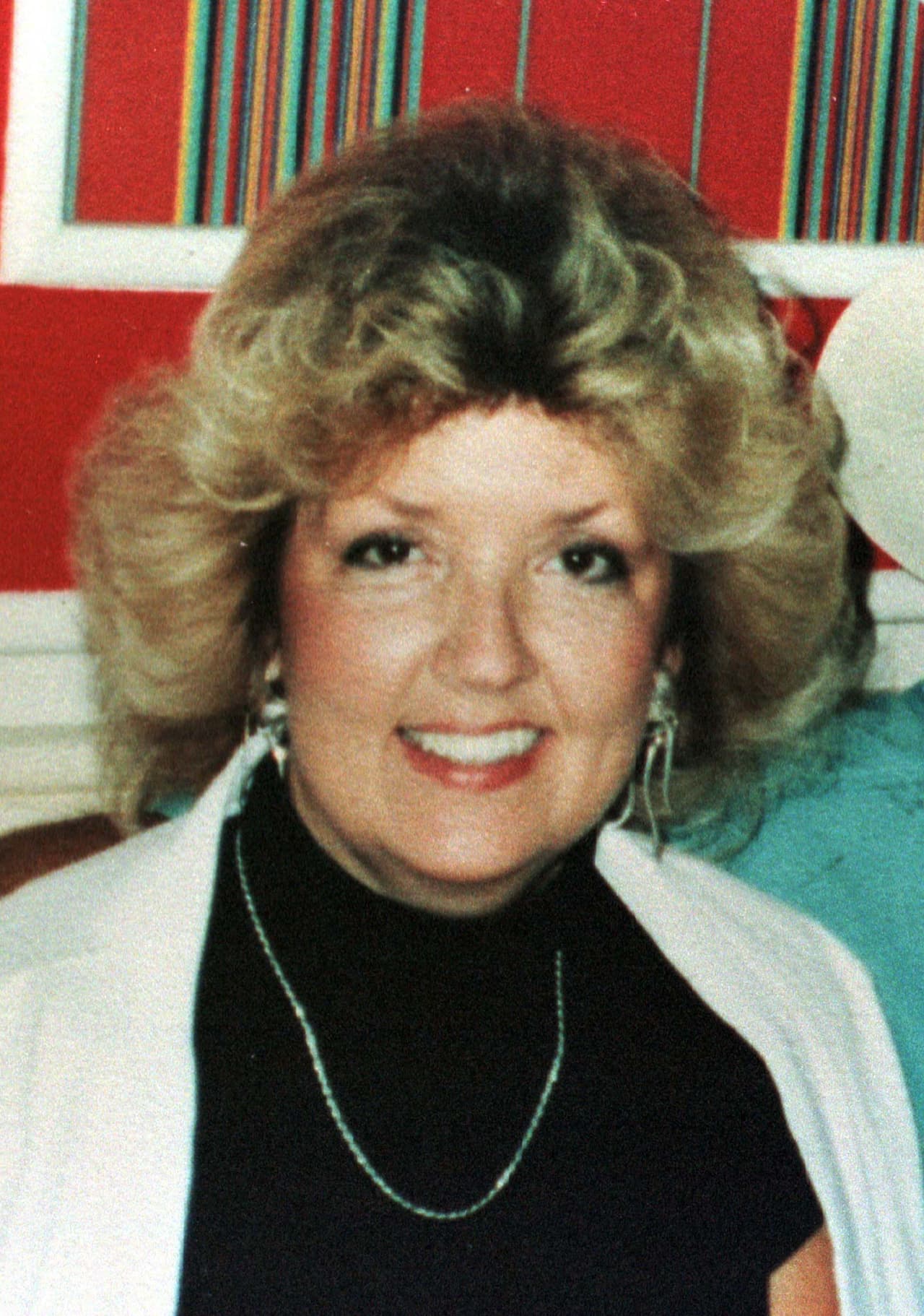 Una fotografía familiar de Juanita Broaddrick en 1992.