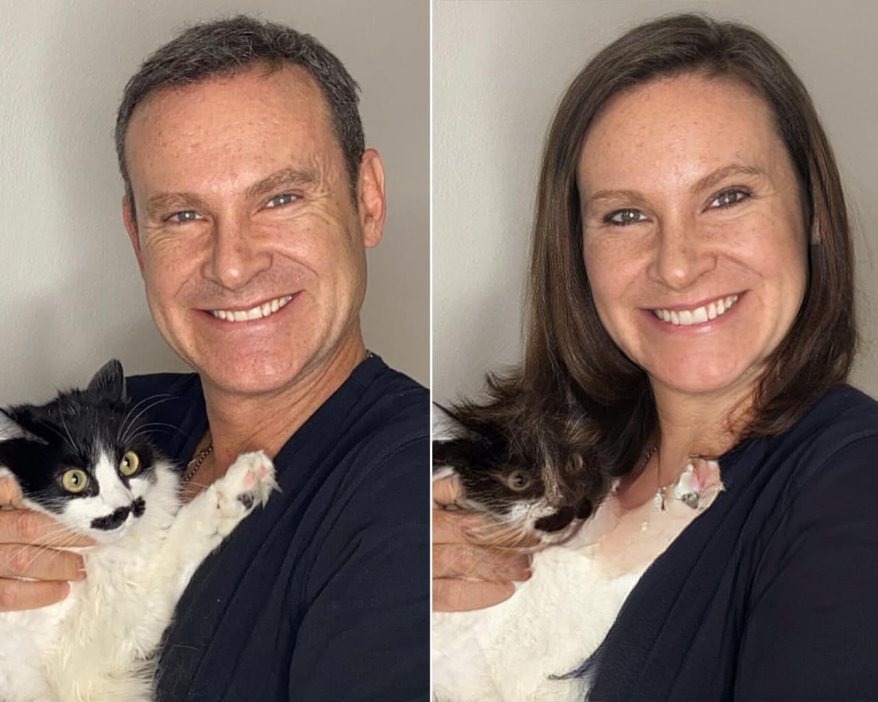 Para sorpresa de muchos, incluso de Alan, la imagen con rasgos de mujer era como si hubieran retratado a su madre, doña Mireya Feingold.