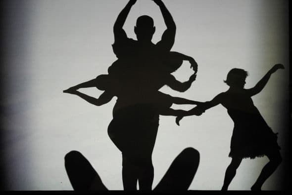 Shadowland es un montaje concebido por Pilobolus después de varios años de experimentación con sombras, a partir de una técnica que salió a la luz en los Premios Oscar 2007.