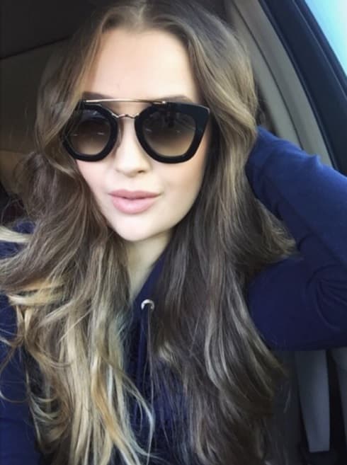 Kenia es muy coqueta y en las redes sociales lo deja ver.