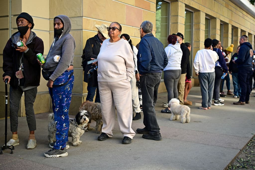 Algunas personas llevaron a sus mascotas a refugios porque no pudieron evacuar con ellas.
<br>
<br>Pasadena Humane Society acogió a 250 animales en el primer día tras el inicio de los incendios. Los Angeles County Animal Care se hizo cargo de 97 animales, en su mayoría perros y gatos, pero también cerdos, dijo Christopher Valles, portavoz del departamento.