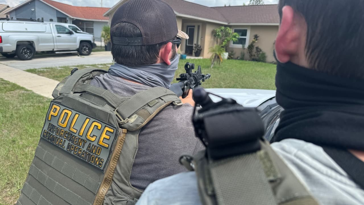 Acusan a trabajador salvadoreño en Orlando de pertenecer a la MS-13: autoridades irrumpen en su casa