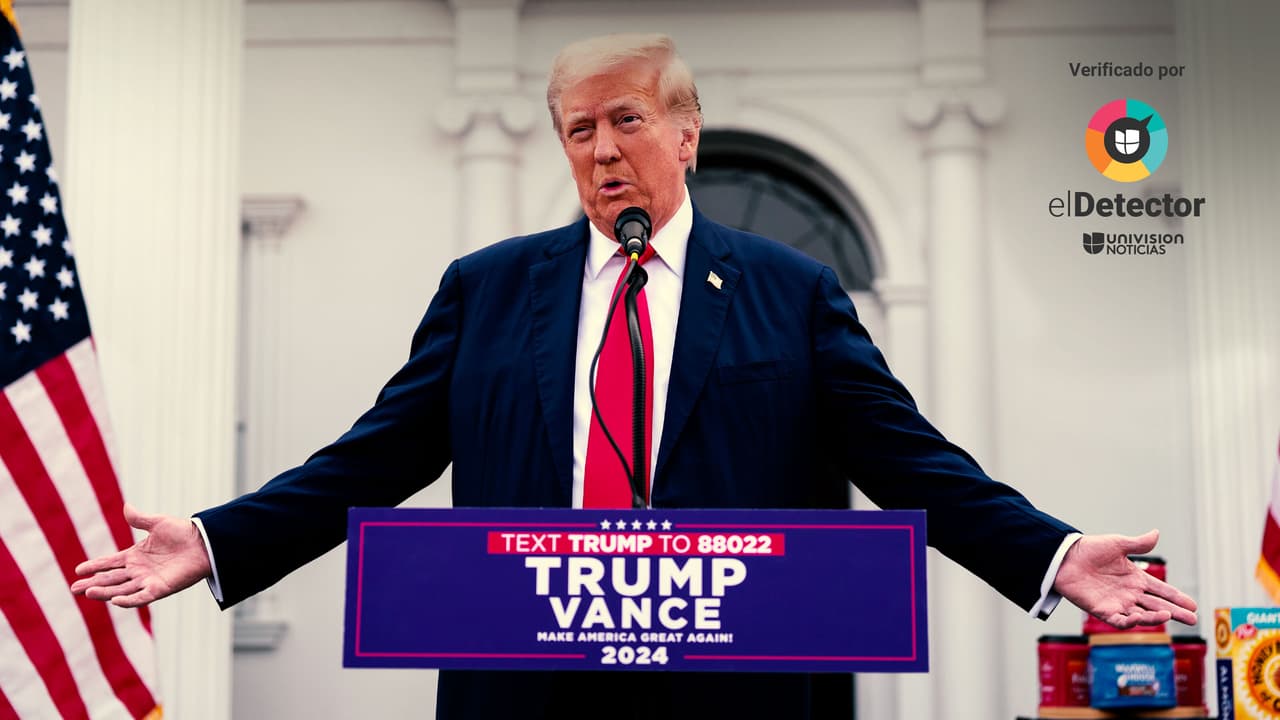 Trump no es "inmune" ante la ley y otras 7 afirmaciones engañosas y falsas de su rueda de prensa en New Jersey