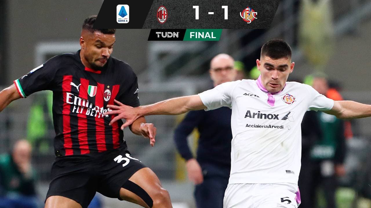 Cremonese sorprende al AC Milan con Johan Vásquez como titular