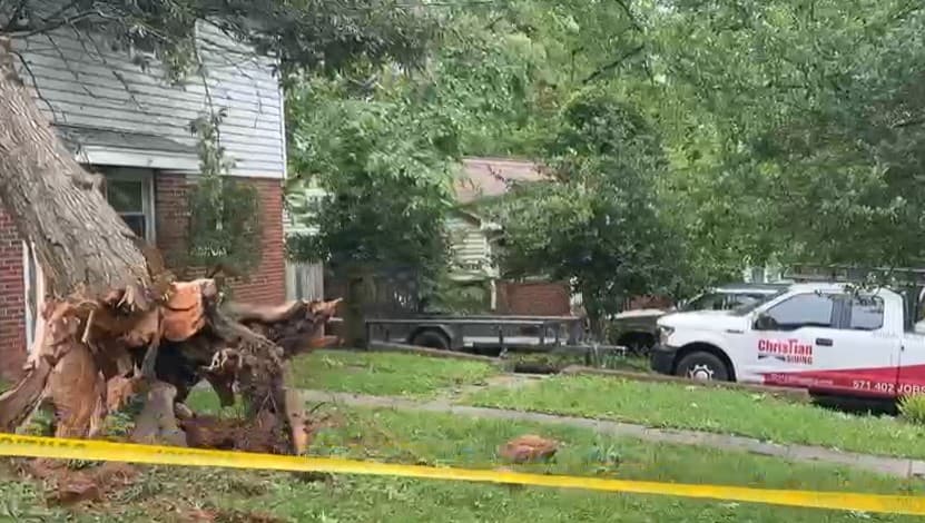 En los estados del Atlántico Medio, los tornados ocurren cada año, particularmente en junio; la mayoría de los que se registran son de clasificación EF0 o EF1.