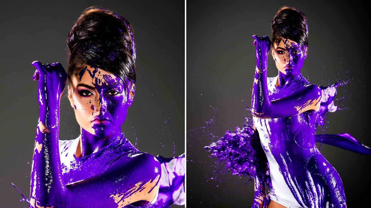 Empapadas de colores vibrantes las chicas enfrentaron un difícil reto que las hizo lucir llenas de energía.