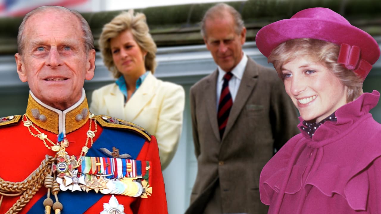 La muerte del príncipe Philip 'resucita' a Diana en Twitter y la relación que tuvieron