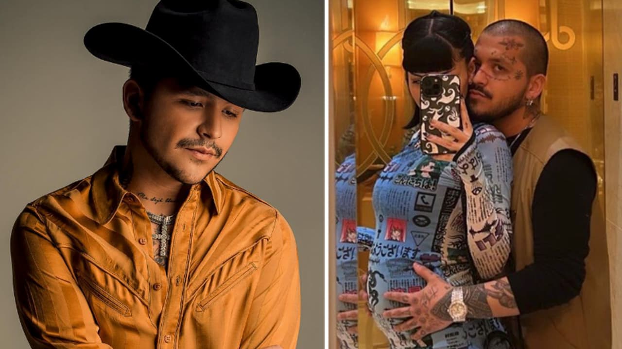Christian Nodal le hizo esta importante promesa a su bebé antes de que nazca
