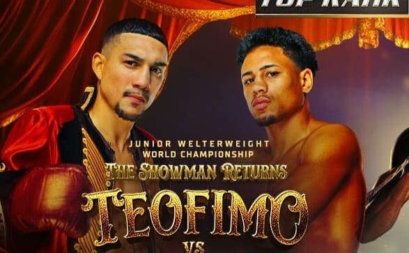 Teófimo López expone cinturón de la OMB en contra de Jermaine Ortiz