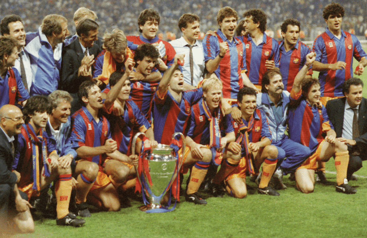 <b>La primera Copa de Europa</b>: en la temporada 1991-1992 los Blaugranas lograron su primer título europeo de gran trascendencia. Justo a partir de dicha campaña se cambió el nombre a Liga de Campeones de la UEFA, mejor conocida como Champions League.