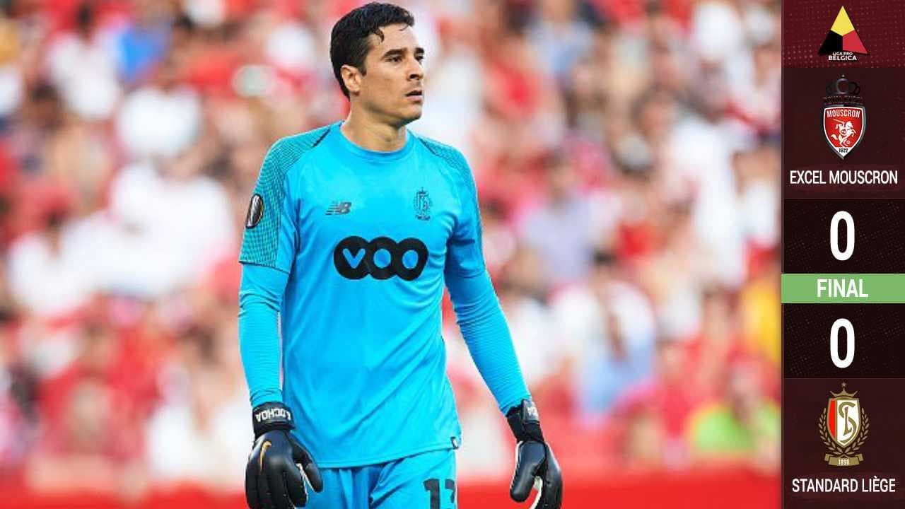 ¡Poco trabajo, pero fundamental! Memo Ochoa le da un punto de visita al Standard de Lieja
