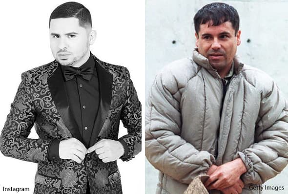 La historia de Larry con 'El Chapo' no es nada nueva, pues el cantante ha escrito algunos corridos inspirados en el capo.
