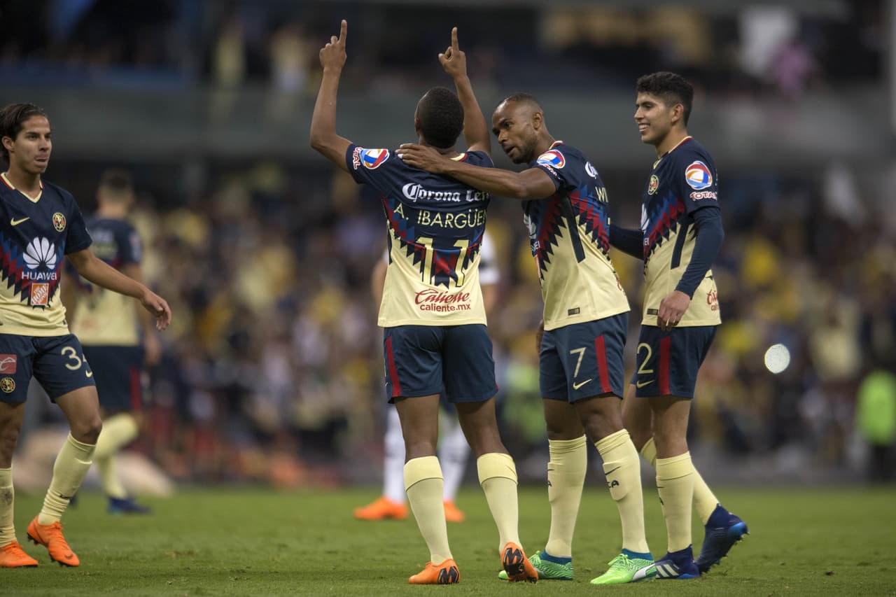 A los 80 minutos, Andrés Ibargüen colocó el 2-1 definitivo (6-2 global) y sentenció la manifiesta superioridad del América.