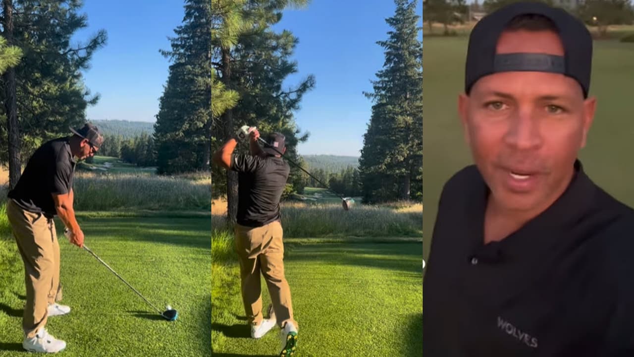 Alex Rodríguez compartió estas imágenes el día de su cumpleaños.