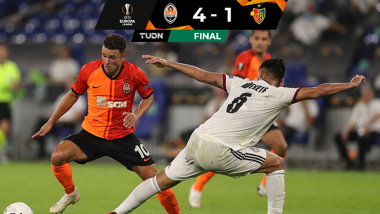  Shakhtar se clasifica a Semifinales de la Europa League tras vencer al Basel