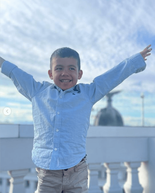 Mateo, hijo de Cristiano Ronaldo