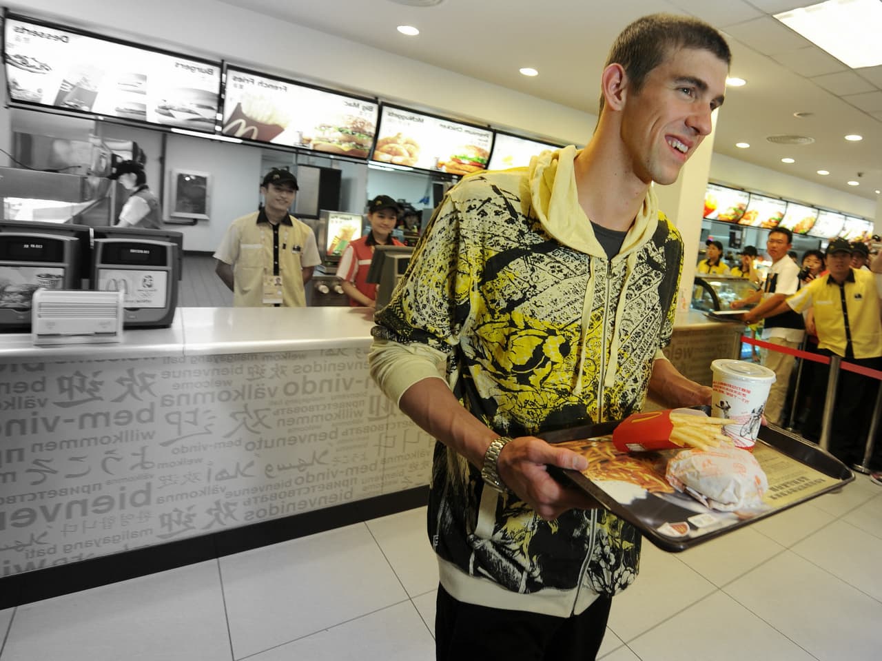 El lado glotón de los atletas olímpicos