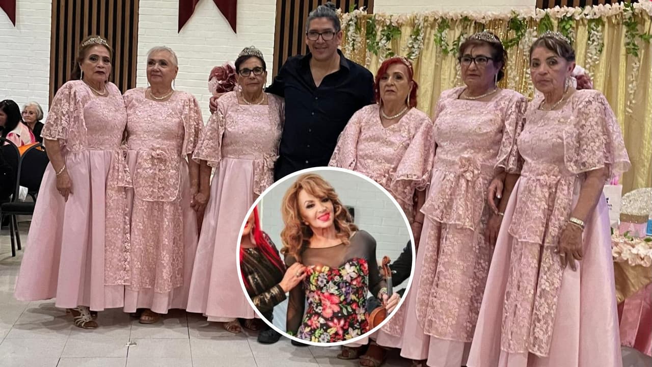 Celebran 15 años a mujeres mayores que no tuvieron esta fiesta de jóvenes