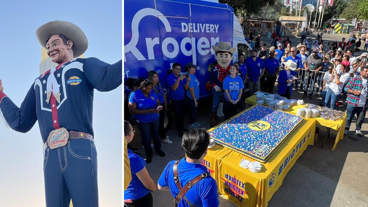 Feria Estatal de Texas: Celebran 70 años de Big Tex con descuentos y regalos