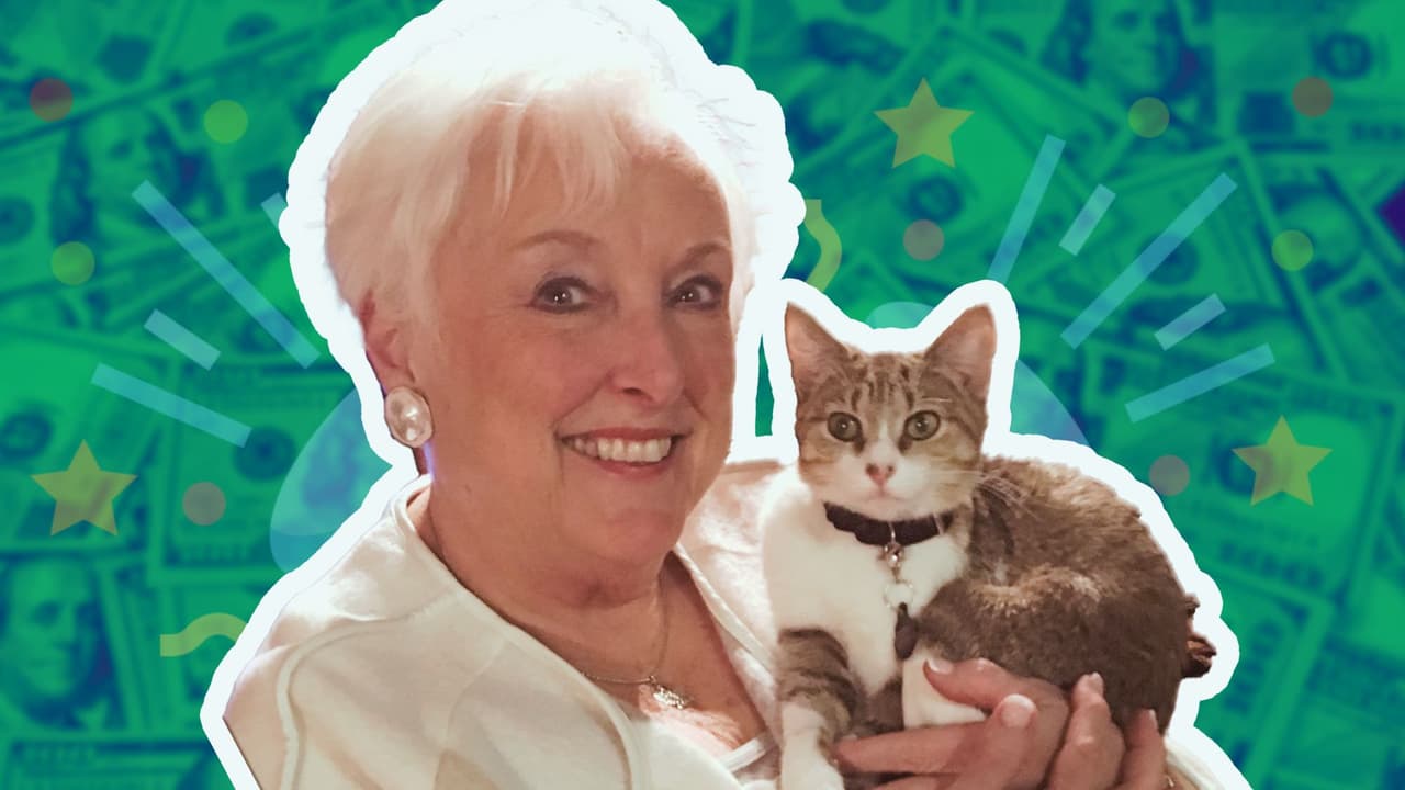 Conoce a Miss Kiddy Kitty: La gata que ganó un premio en efectivo de la Lotería de Texas